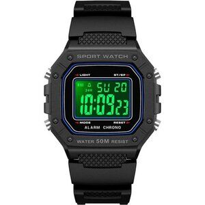 Outdoor Sports Army Multifunction Watch for Men with LED Backlight Stopwatch
